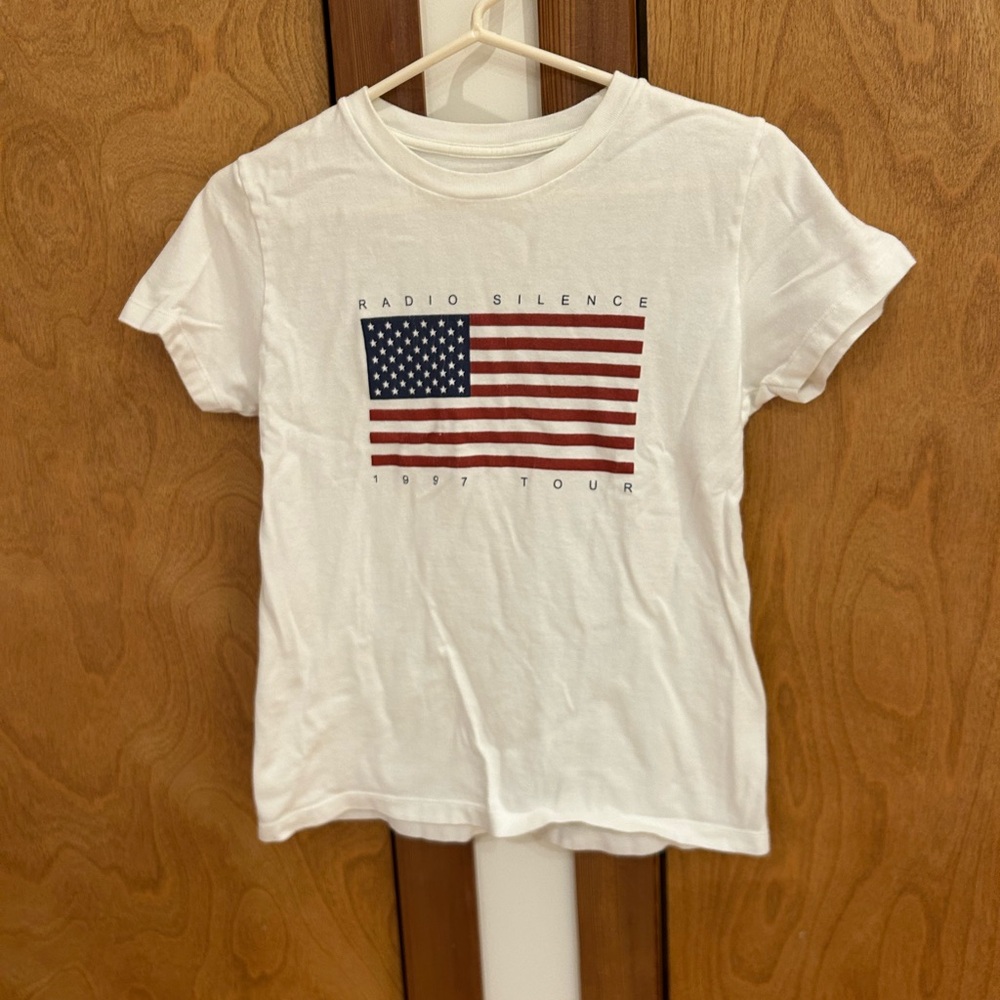 Brandy Melville/John Galt USA 🇺🇸 Flag T-Shirt